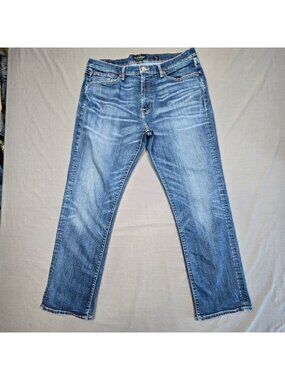 Lucky Brand 34x30 Mens 410 Athletic Slim Fit Blue Jeans Stretch Denim Casual